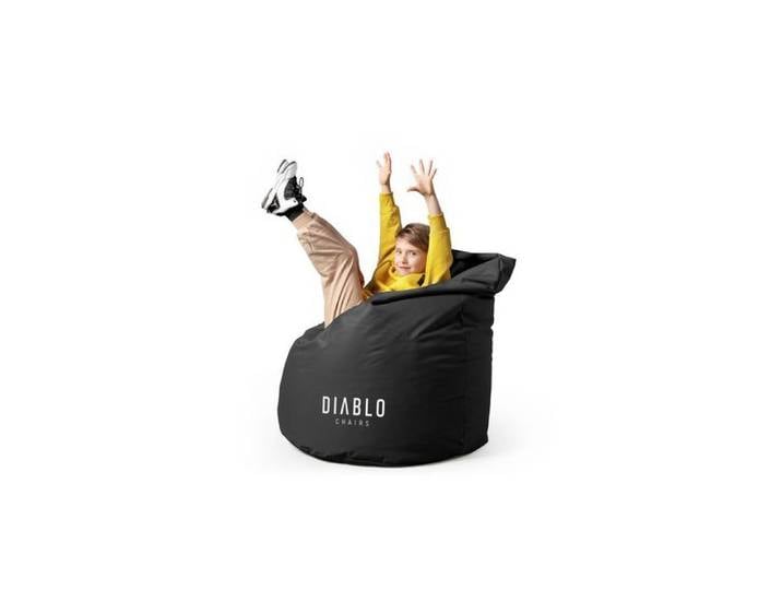 Pouf gaming Diablo Craft noir
