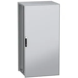 Schneider Electric NSYSFN201080P Standgehäuse, elektrisch, PanelSeT SFN, aus dekarbonisiertem Stahl, mit Montageplatte, montiert, 2000x1000x800mm
