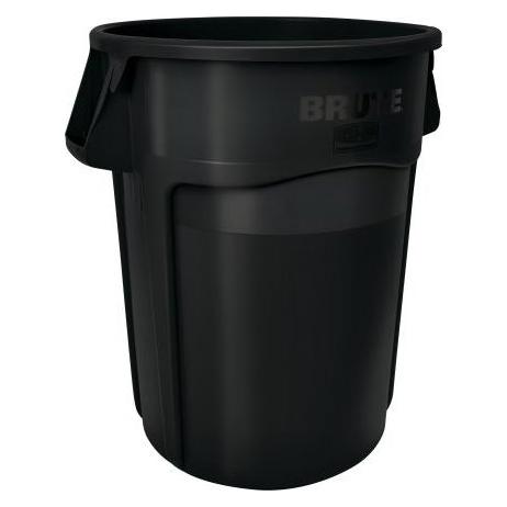 Rubbermaid Container BRUTE 166,5 Liter, aus PP, schwarz (166.50 l) (FG264360BLA)