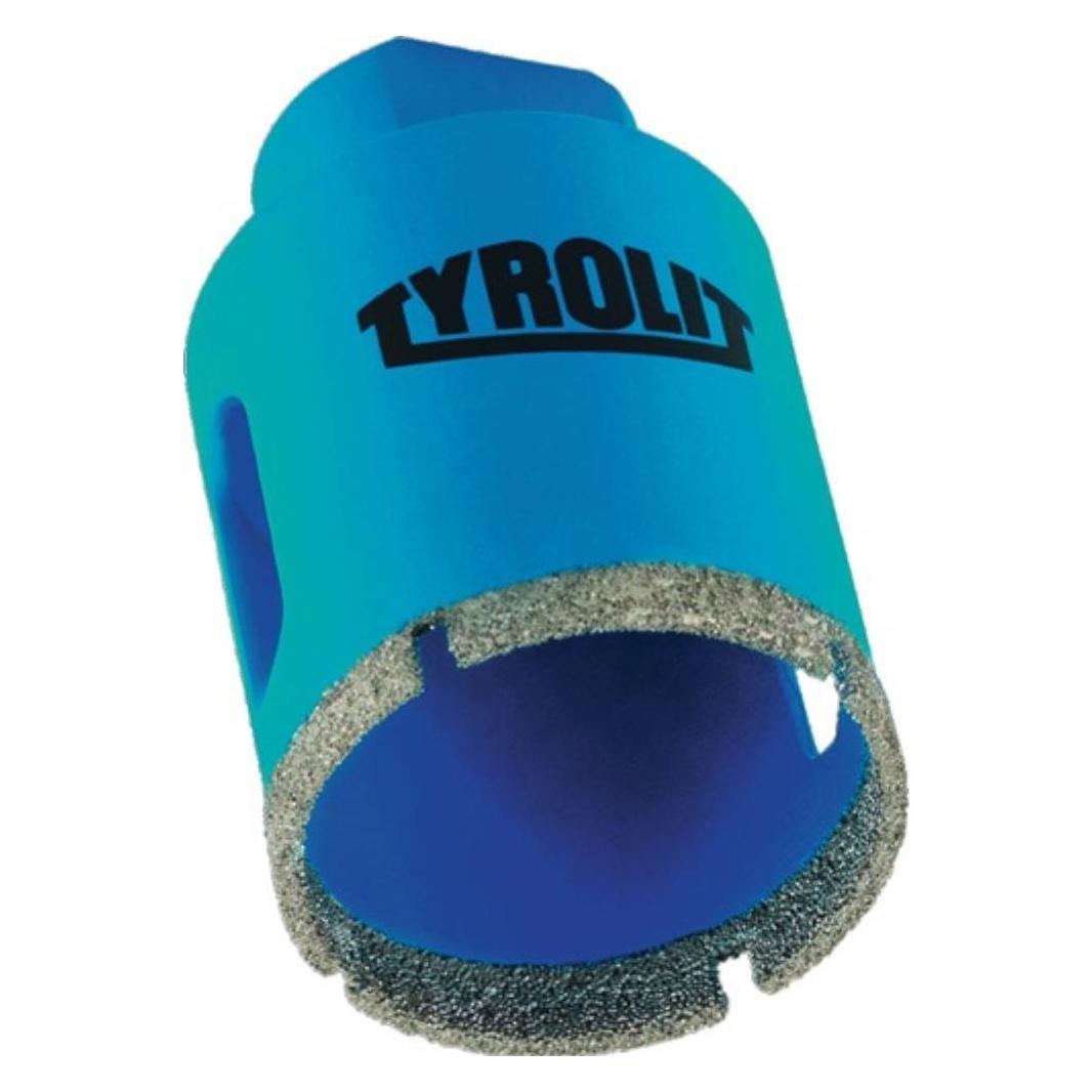 Tyrolit Diamantbohrkrone DDT Premium Ø 20 mm Länge 45 mm geeignet für Fliesen / Granit / Marmor M14 (20 mm) (69769)