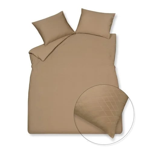 Vandyck Purity Monaco Dekbedovertrek Caramel