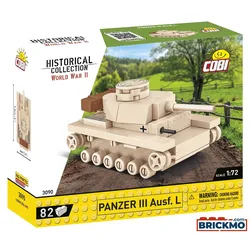 Cobi Historical Collection World War II 3090 Panzer III Ausf.L 3090