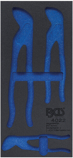 BGS Insert de servante d'atelier 1/3, vide pour art. 4022 ; BGS technic (4022-1)