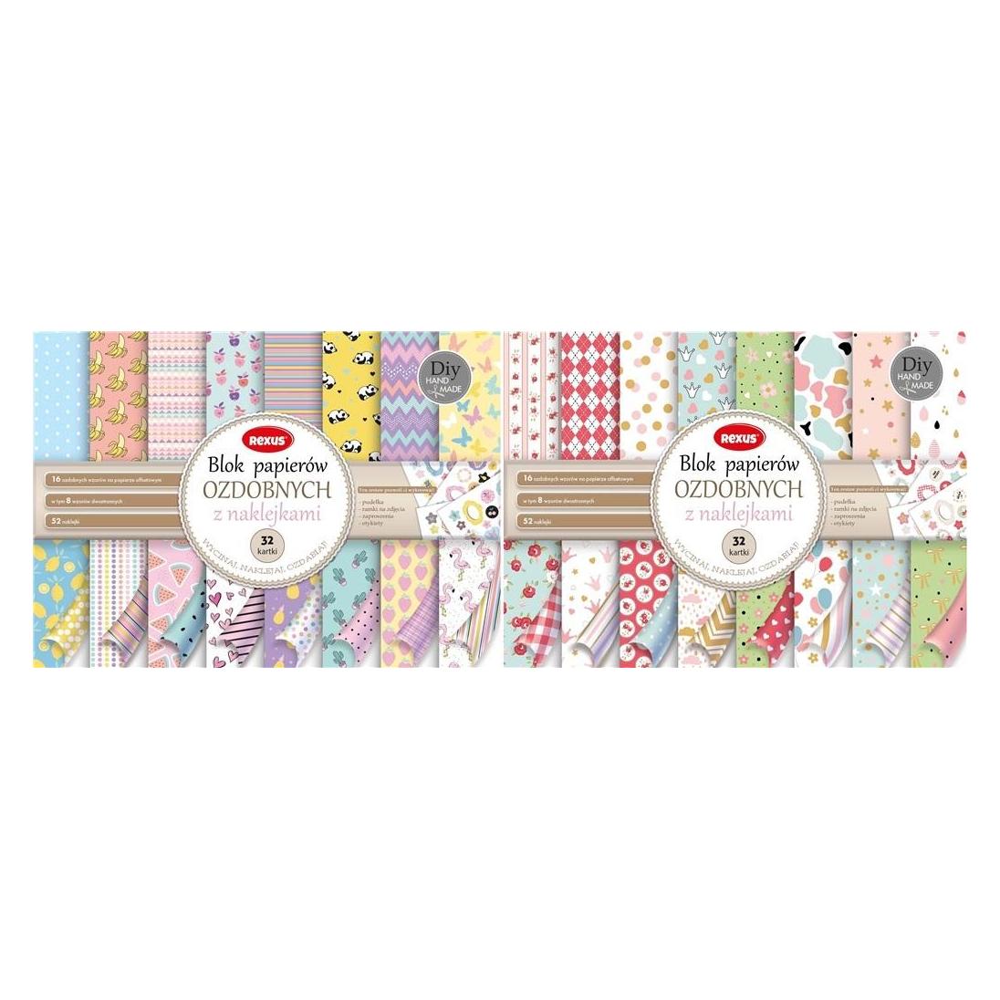 Beniamin A4/32K-Block aus Dekorpapier für das Scrapbooking (A4) (484396)