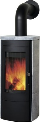 Kaminofen Hark Tiamo Ex Naturstein grau 6 kW