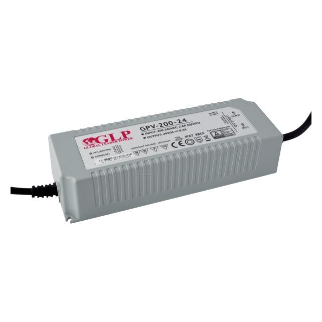 GLP GPV-200-24 - LED-Netzteil, 199,2 W, 24 V DC, 8,3 A, IP67 (24V/8.3A/GPV)