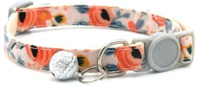 Inspired Finds DaisyCharm Adjustable Pet Bandana Collar For Small Dogs & Cats orange