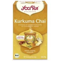 YOGI TEA Kurkuma Chai Bio Filterbeutel 17X2.0 g