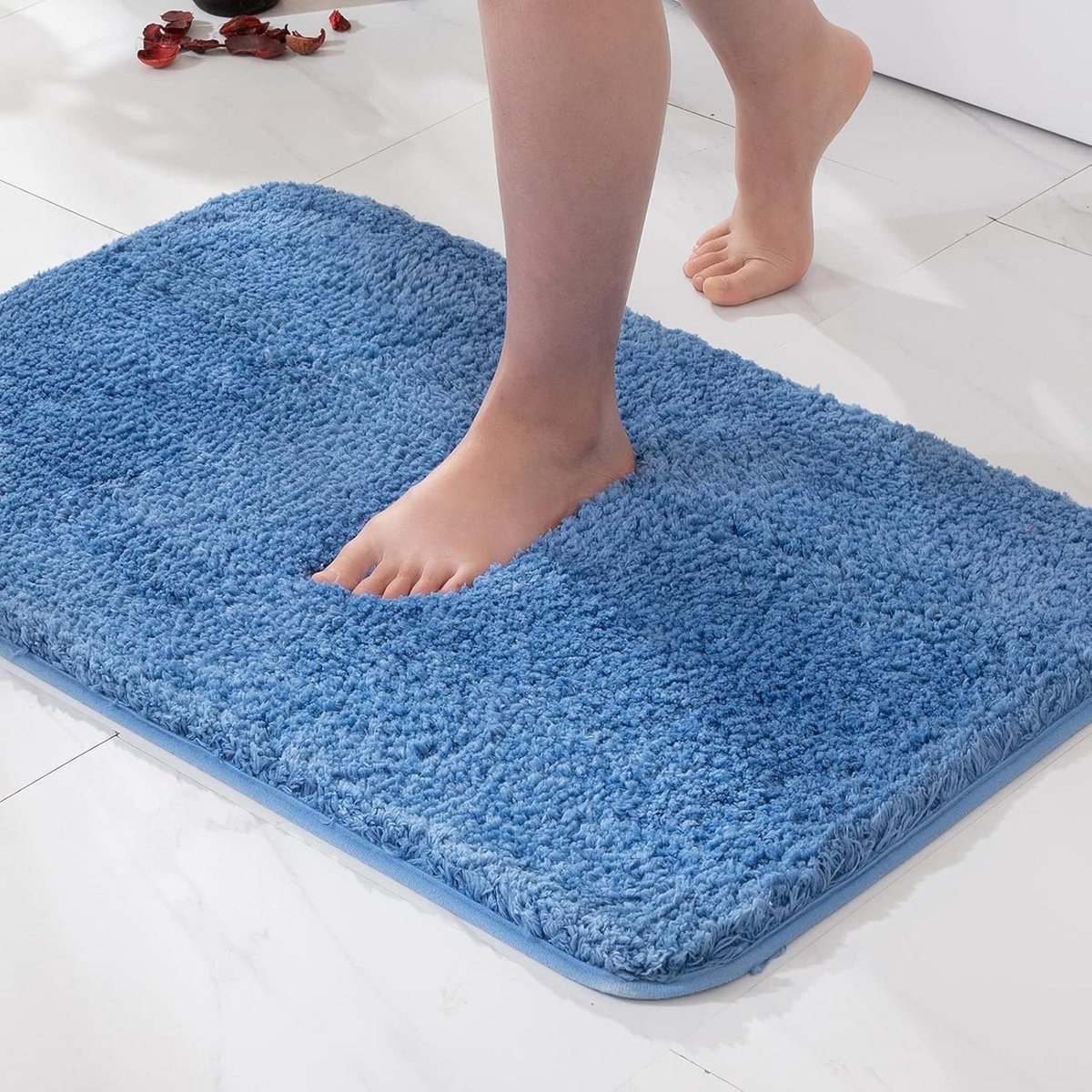 Super absorberende badmat met antislip en microvezel - 1 stuk