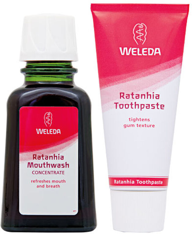 Weleda Ratanhia Mouthcare Duo