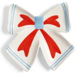Ribbon Snackteller 22 cm, creme