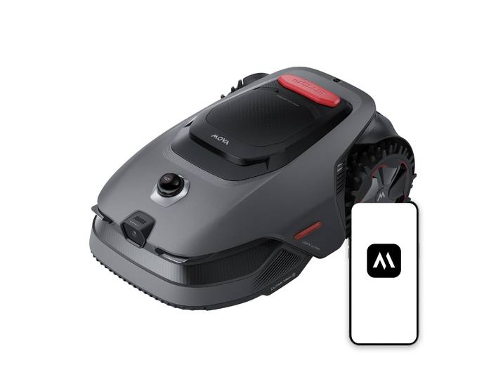 MOVA LiDAX Ultra 800 Mähroboter – 500–800㎡, 3D-LiDAR & AI Vision, 360°, 5 cm Kantenschnitt, Automatische Kartenerstellung