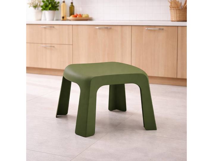 JVmoebel Hocker Praktischer Hocker Grün ideal für den Einsatz in der Küche (1 St), Made in Europa