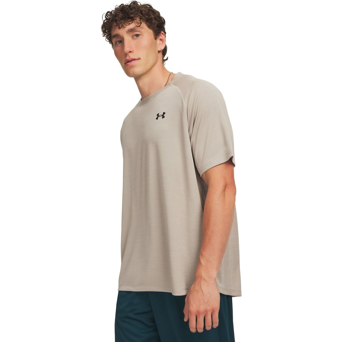 Under Armour Tech Textured SS brown black (204) S 1382796-204-SM