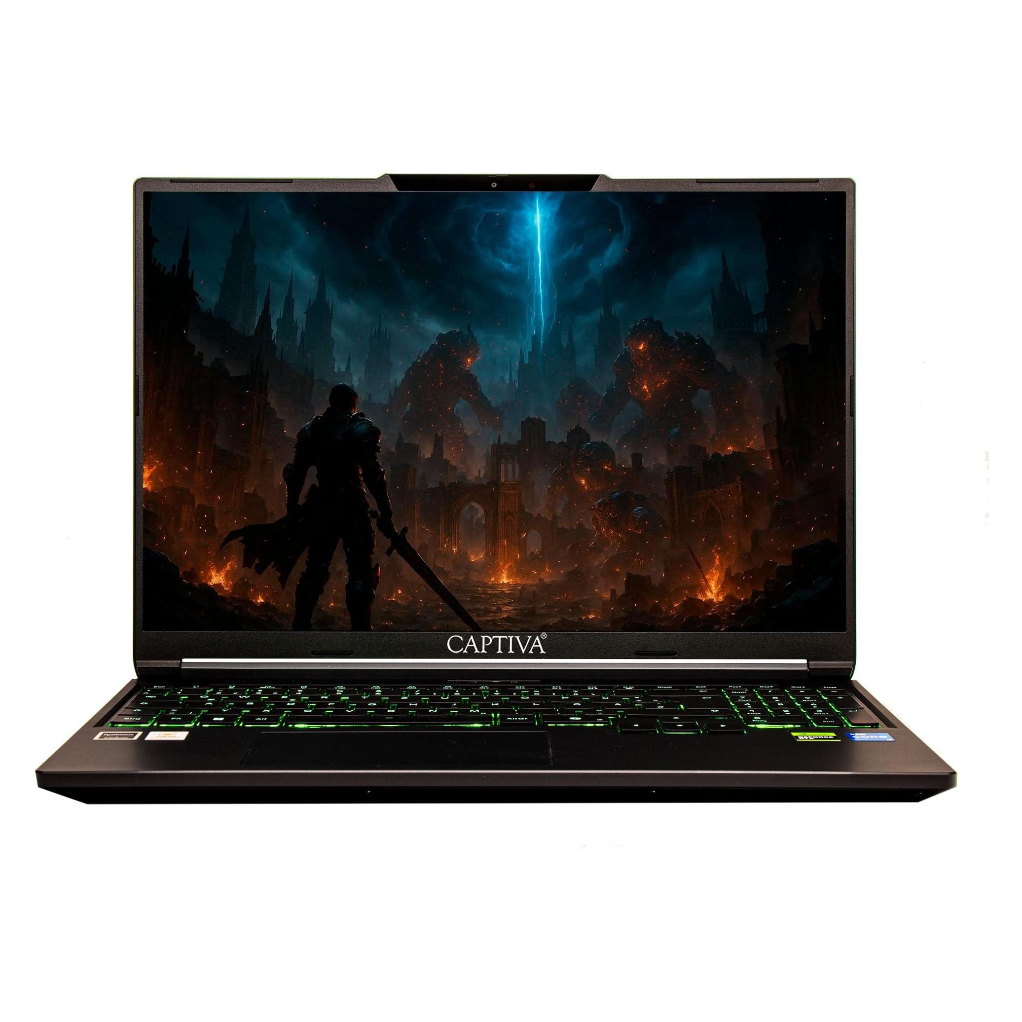 Captiva Power Starter Ryzen 7 AMD Radeon-Grafik (15.30", 2000 GB, 64 GB, DE, AMD Ryzen 7 255) (94408)