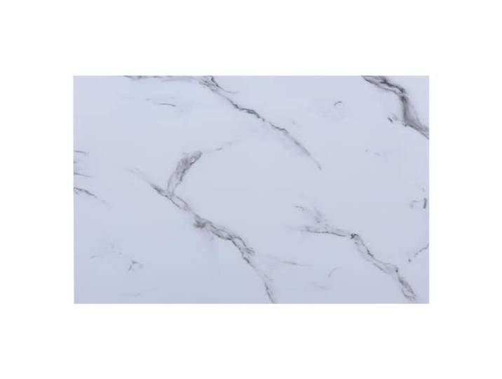 Glasplatte als Tischplatte in 100x60cm Facettenschliff, Schutzplatte mit 6mm ESG Sicherheitsglas (Marmoroptik Weiß)