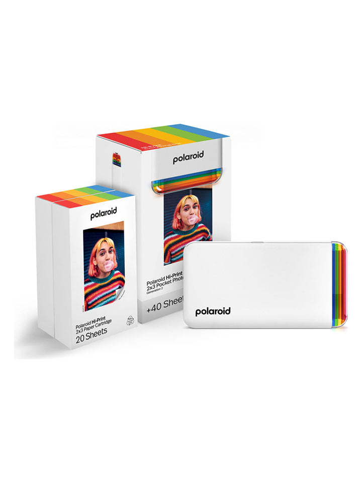 Polaroid Fotodrucker-Starterbox "Hi Print 2x3 Gen 2" in Weiß - onesize