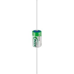 Xeno Lithium-Thionylchlorid Batterie XL-050F/AX, 1/2 AA ER14252, 1200mAh 3,6V, Draht (axial)