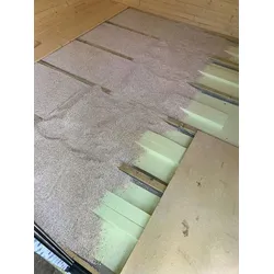 Fußboden Dämmungspaket für Gartenhäuser/Saunahäuser von 50-60 m2 Innenfläche Gartenhäuser/Saunen