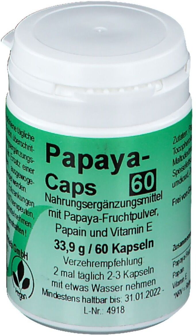 merosan Papaya Caps Kapseln 60 St