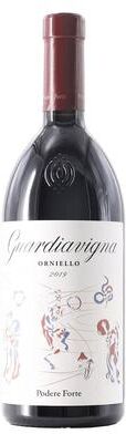 """Podere Forte""" """Podere Forte Guardiavigna Orniello 2019 Red Wine - Italy"""