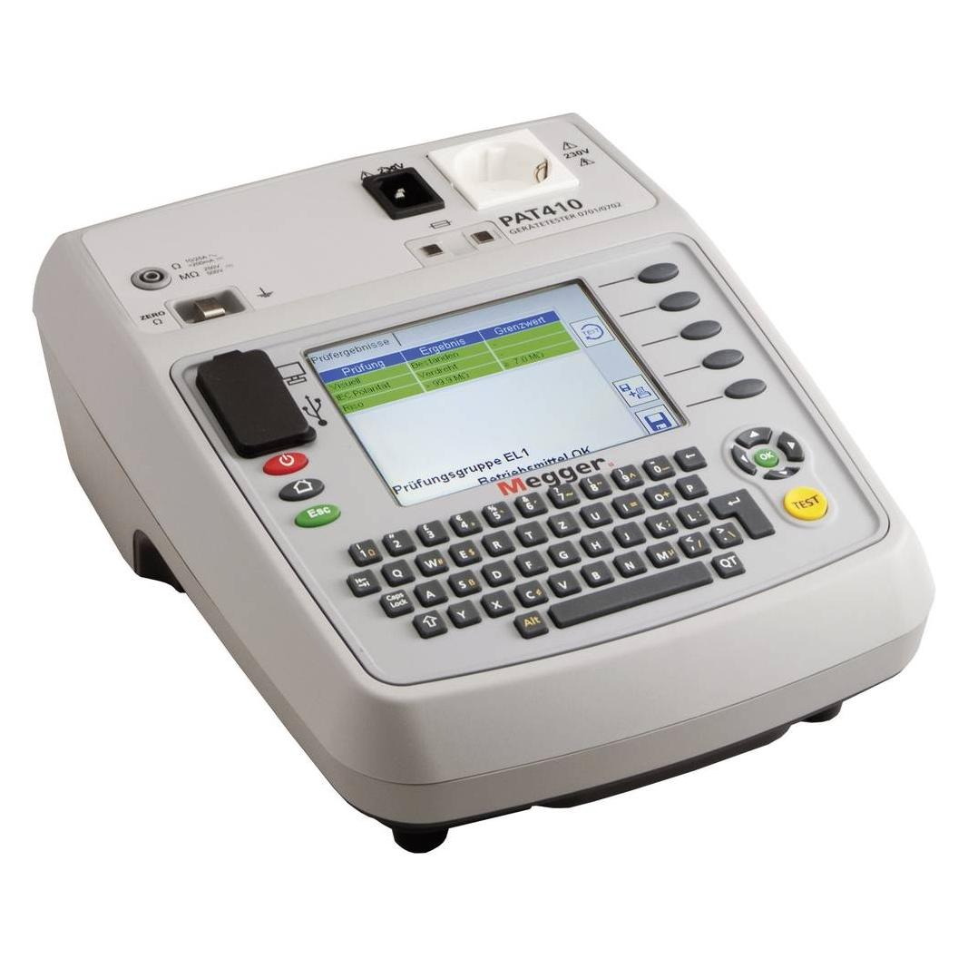 Megger Gerätetester 0701-0702 PAT410 (CAT II 300V) (PAT410-DE)