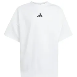 adidas Future Icons Oversized T-Shirt Kinder - white/black - 164