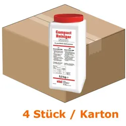 Spülmaschinenreiniger etolit Compactreiniger 5000 KARTON Karton mit 4x 3,3 kg Dose, hochkonzentrierter Reiniger