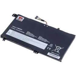 T6 Power Battery for Lenovo IdeaPad S540-15IML, S540-15IWL GTX 81SW, 4610mAh, 70Wh, 4-cell, Li-Pol (4 Zellen, 4610 mAh), Notebook Akku, Schwarz