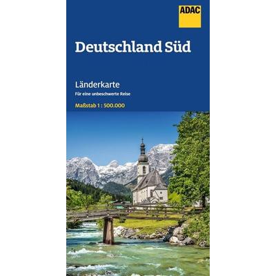 ADAC Länderkarte Deutschland Süd 1:500.000, Sonstige von , MairDuMont, 978-3-8264-2366-6