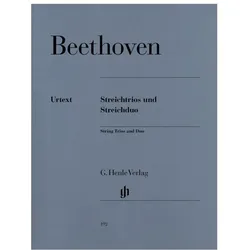 Streichtrios op.3, op.8 und op.9 und Streichduo WoO 32, Fachbücher von Dominique Platen Ehrenbaum, Ludwig van Beethoven