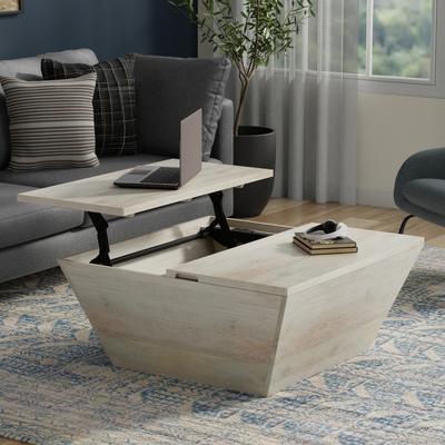 WYNDENHALL Gillean 36 inch Wide Solid Mango Modern Lift Top Coffee Table