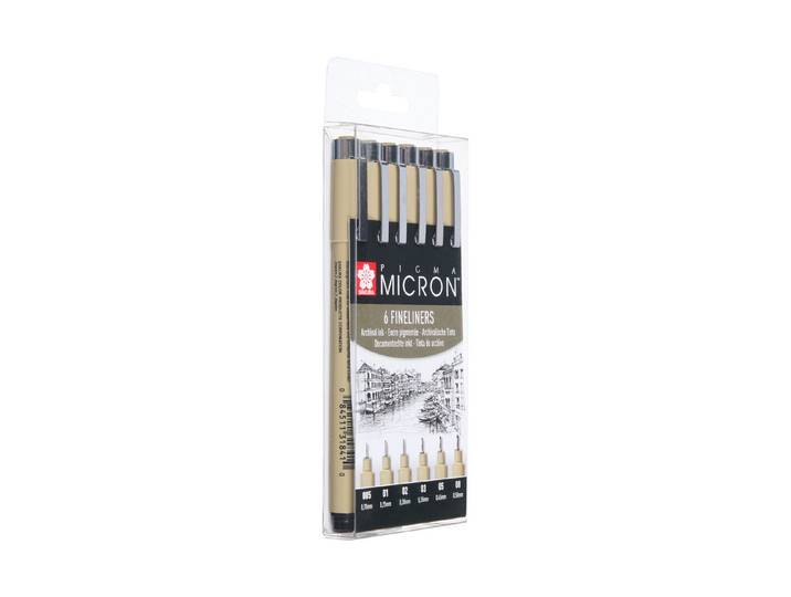 Talens Pigma Micron Set 6 Stück