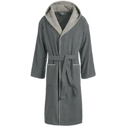 Egeria Unisex Kapuzenmantel Cairo S | grau - grau