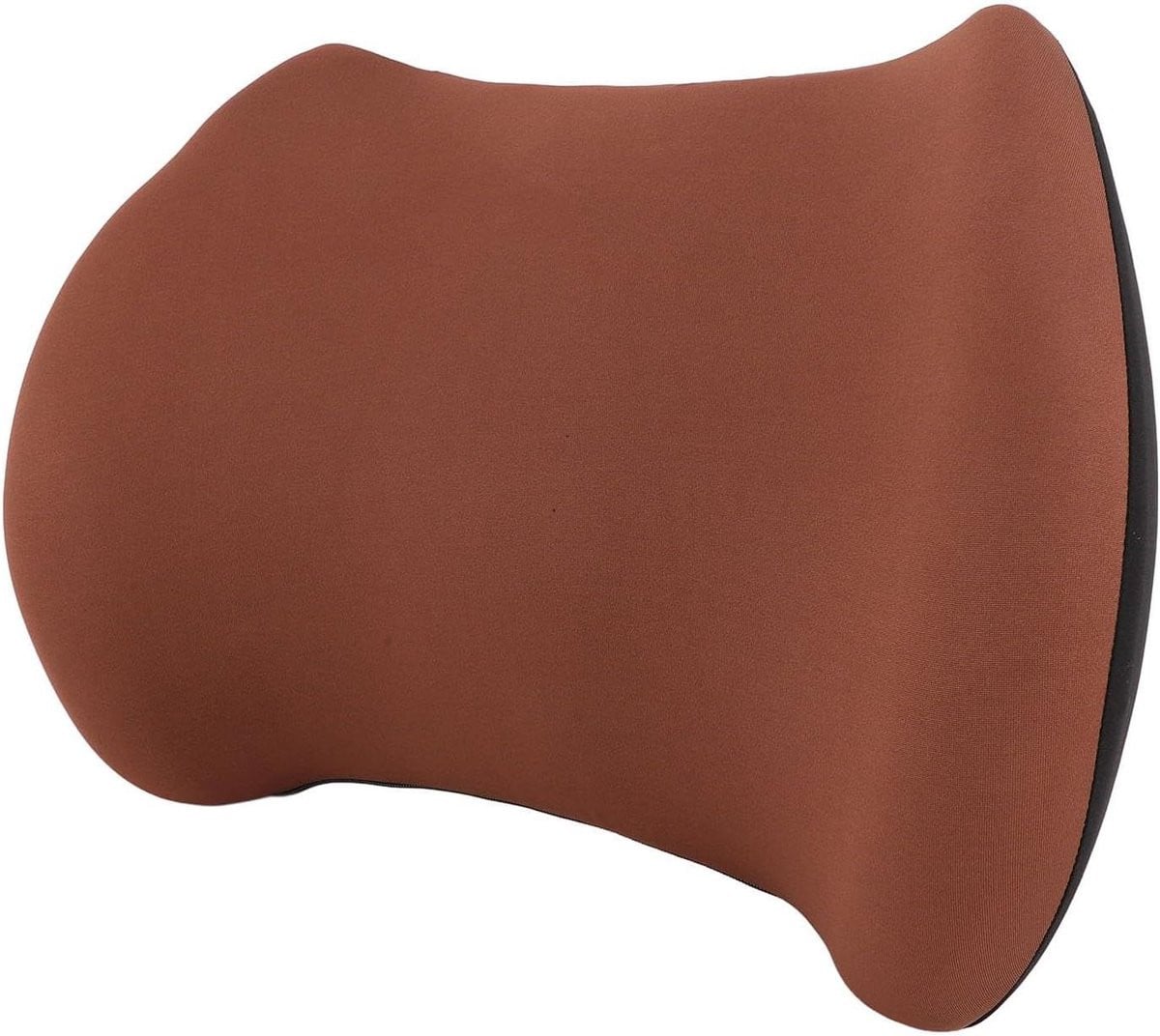 Ergonomisch lendensteunkussen van traagschuim voor comfortabel zitten - Zwart