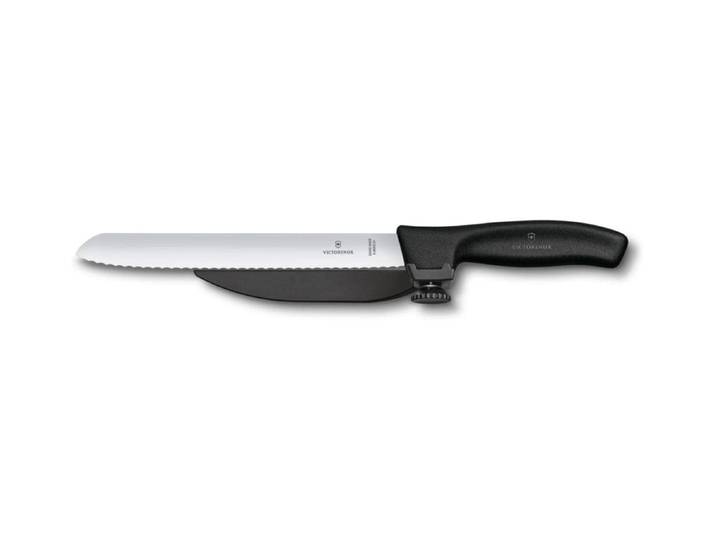 Allzweckmesser VICTORINOX Swiss Classic DUX-Messer 21 cm , schwarz, Kochmesser, Allzweckmesser