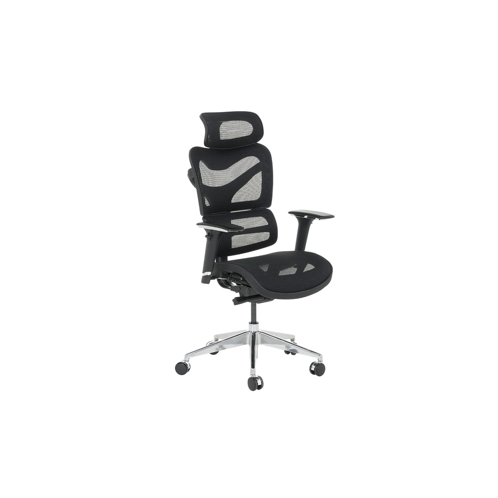 Carmen JASPER Ergonomischer Bürostuhl – Schwarz