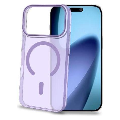 Celly Cover Rigida Magsafe Viola per Apple (Apple iPhone 17 Pro) (COLORMAG1151VL)