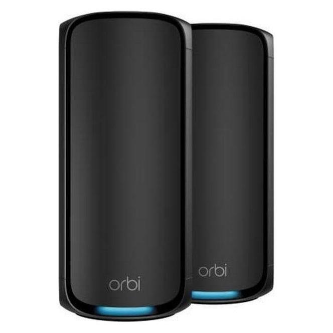 Netgear Orbi 970 Series Quad-Band WiFi 7 Mesh System - 2 Pack (RBE972SB-100EUS)