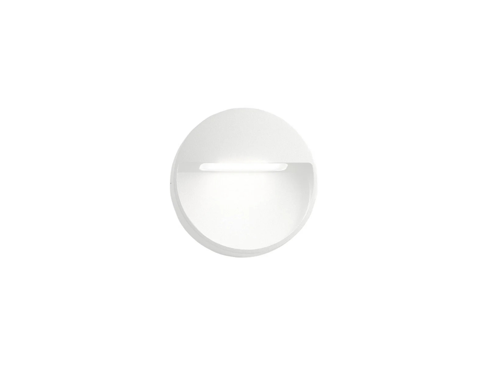 LIGHT-POINT Serious 3 wandlamp IP54 2700K wit - Aluminium - Voor terras en tuin