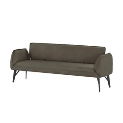 Funktionsbank Leder  ¦ braun ¦ Maße (cm): B: 218 H: 91 T: 66.0