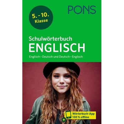 PONS Schulwörterbuch Englisch, Set von Buch + Wörterbuch-App, PONS Langenscheidt GmbH, 978-3-12-516355-3