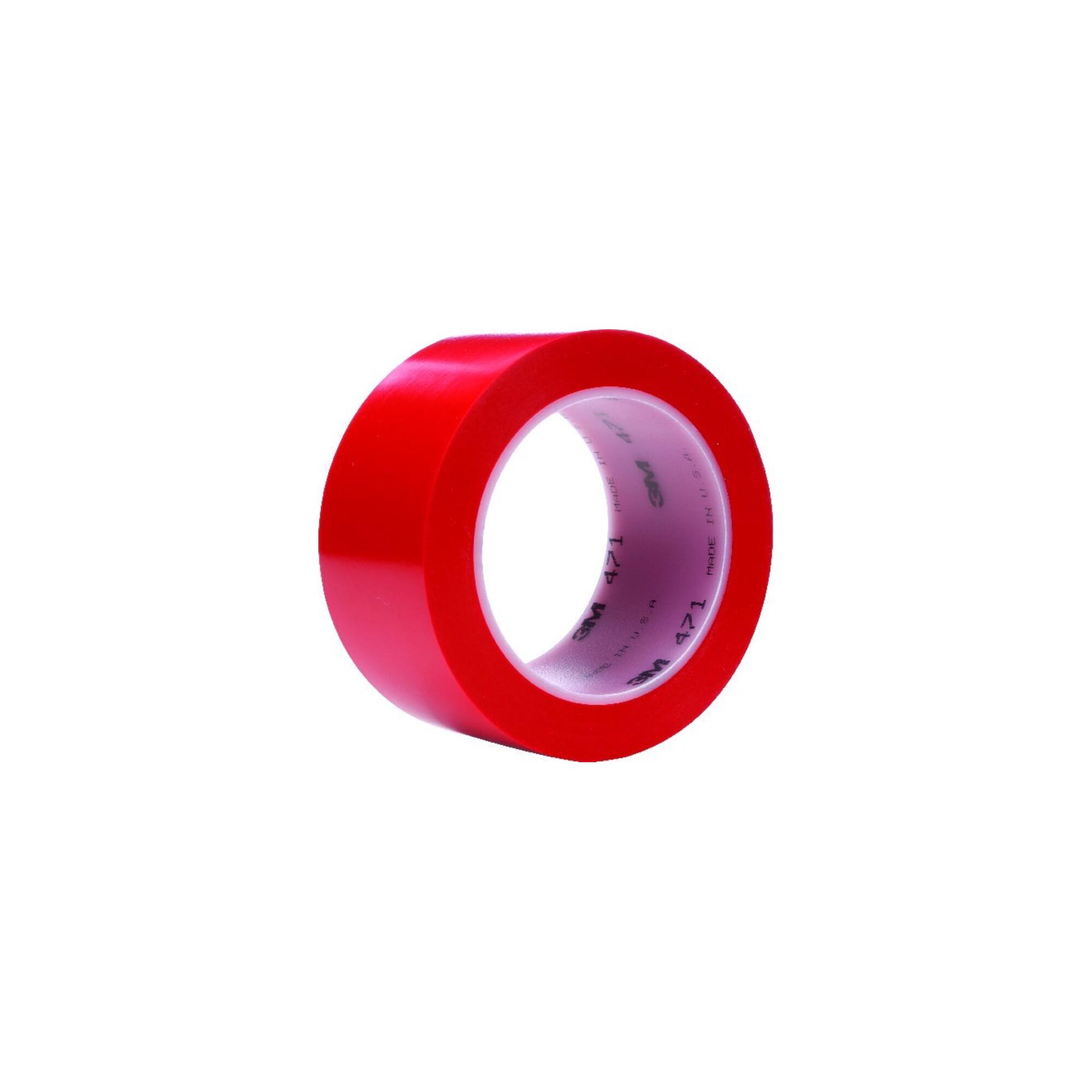 3M Weich-PVC-Klebeband 471 F, Rot, 25 mm x 33 m (7100260579)