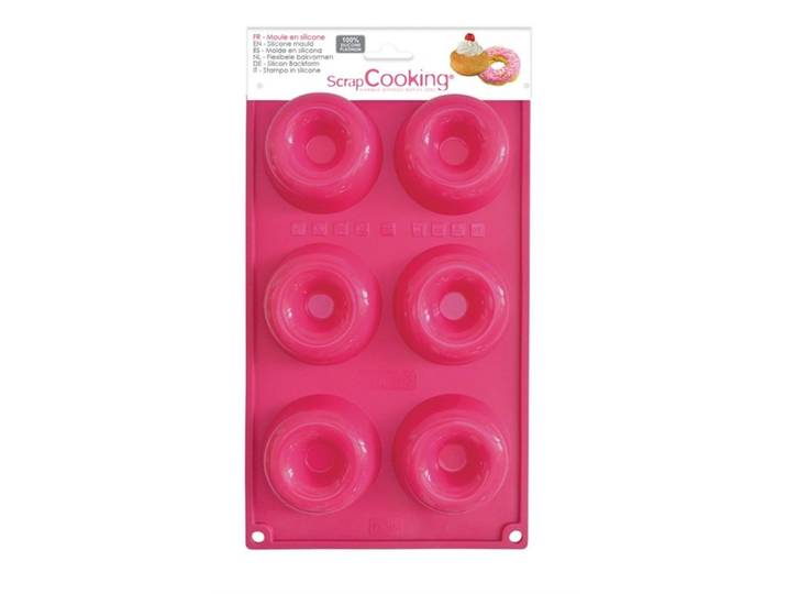 Scrap Cooking Backförmchen ScrapCooking pink Silikon