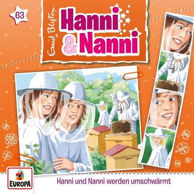 Folge 63: Hanni und Nanni werden umschwärmt - Andre Minninger,Enid Blyton, Audio, 4064066620134