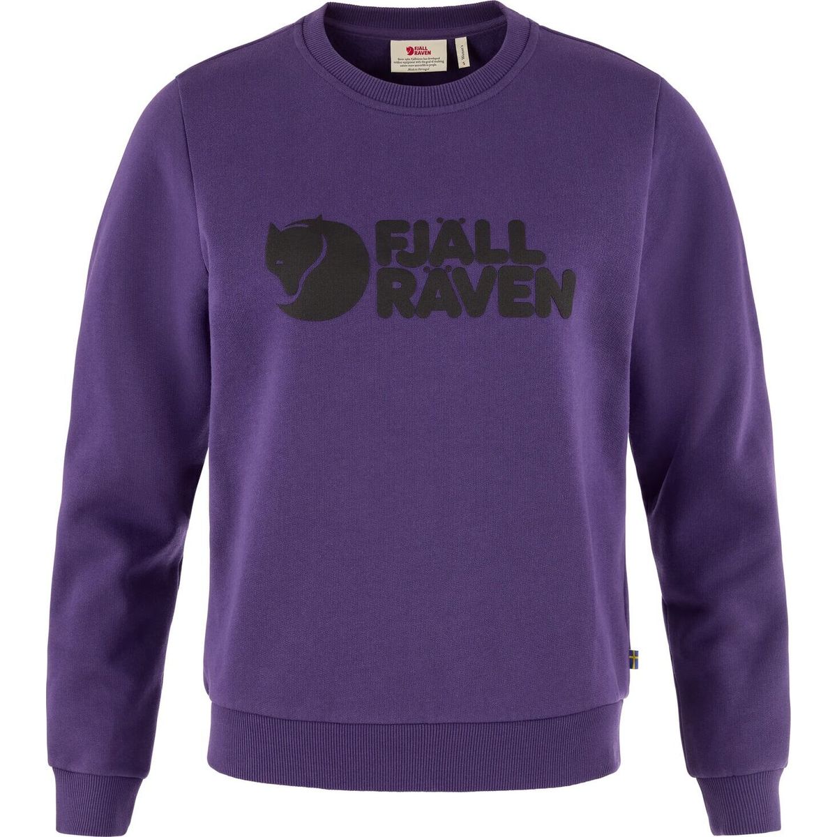 Fjällräven Logo Sweater W dark violet (425) XL F84143-425-XL