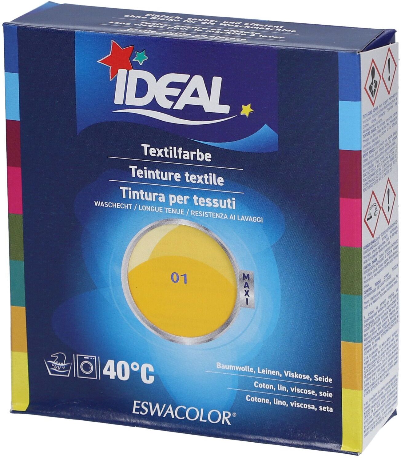 Ideal Maxi Baumwolle Color No01 gelb 1 St Sonstige