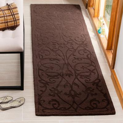 SAFAVIEH Handmade Impressions Nautica Modern Scrolls Wool Rug
