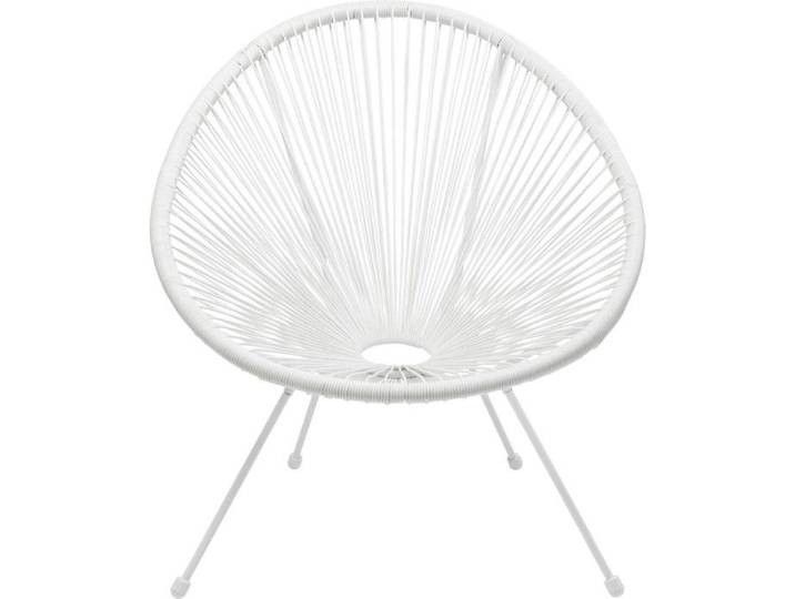 Fauteuil de jardin Acapulco Mono blanc Kare Design