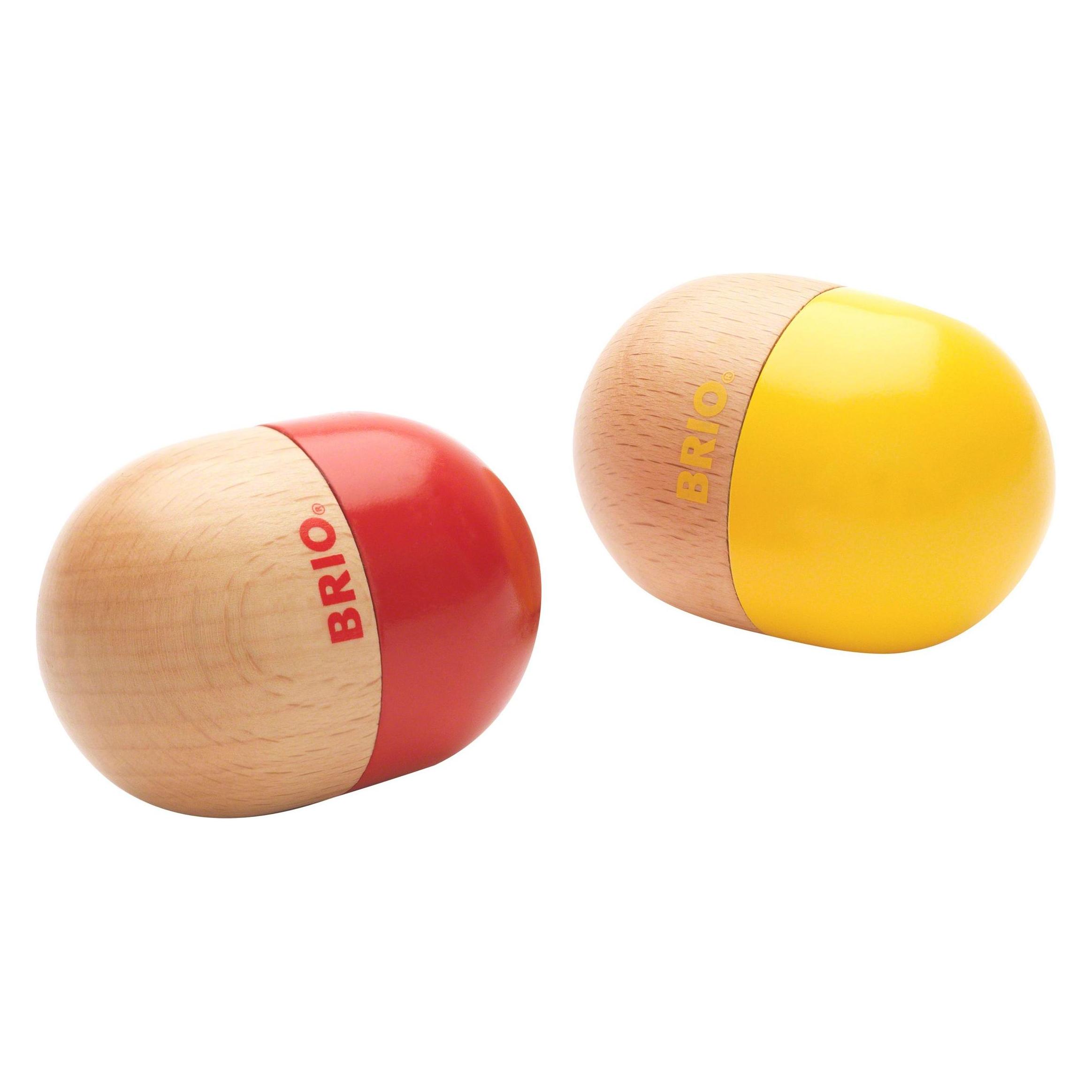 Brio Holz Musikinstrument Rasselei Set, 2tlg. (Englisch) (63018000)